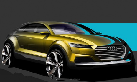 Audi выпустил первые изображения Q4 Concept 